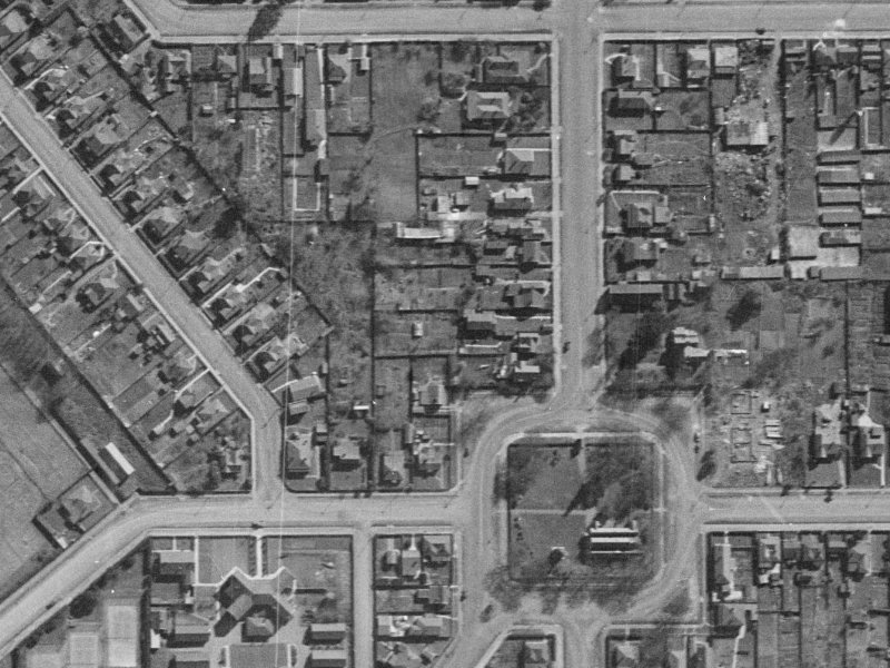 5 Church Square from the air, 1940-1944