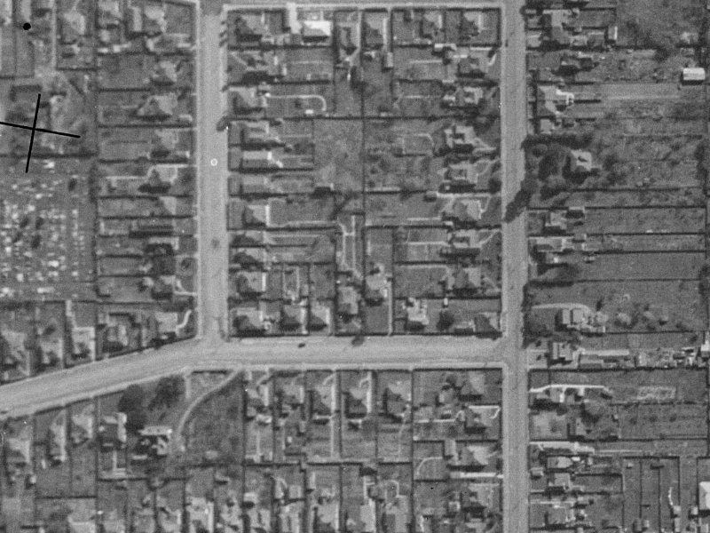 73 Fairfield Avenue from the air, 1940-1944