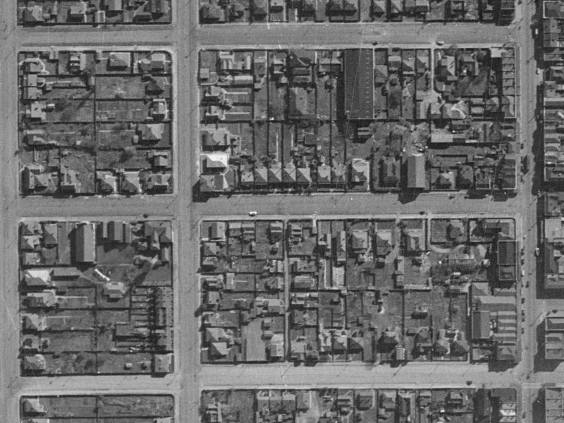 30 Dewsbury Lane from the air, 1940-1944