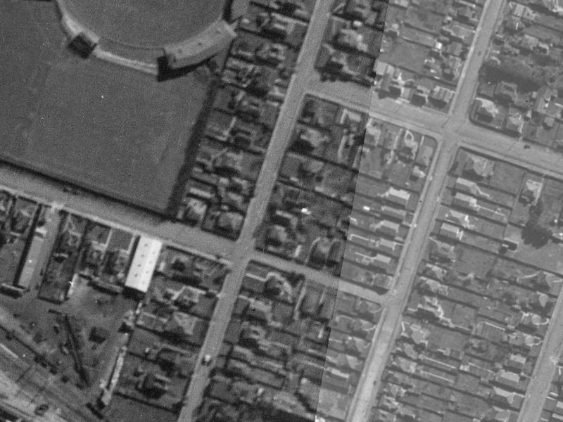 398 Wilsons Road North from the air, 1940-1944