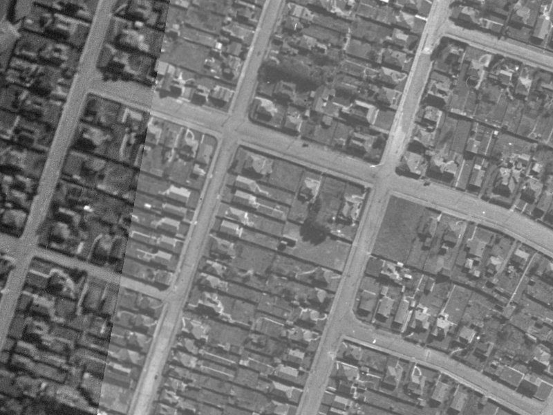 50B Barbour Street from the air, 1940-1944