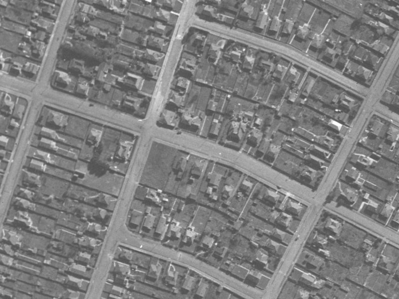 50 Charles Street from the air, 1940-1944