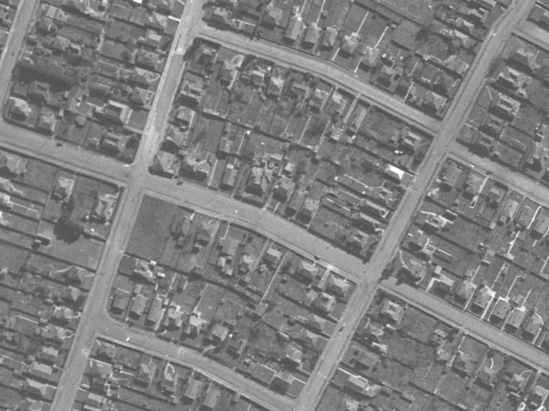 55 Charles Street from the air, 1940-1944