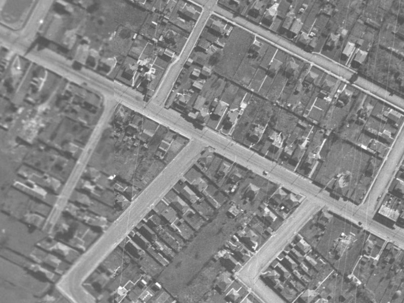 398B Ferry Road from the air, 1940-1944
