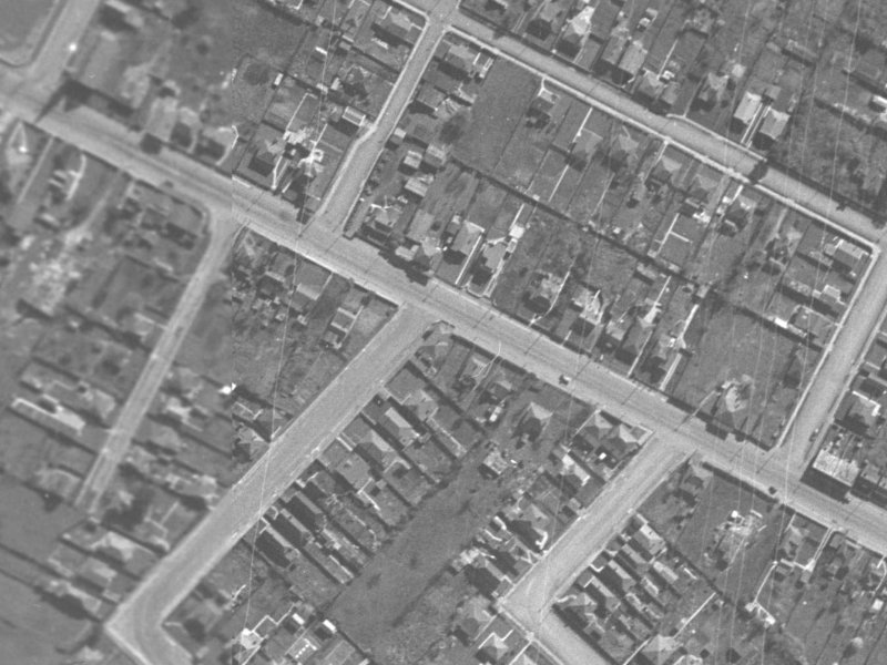 398 Ferry Road from the air, 1940-1944