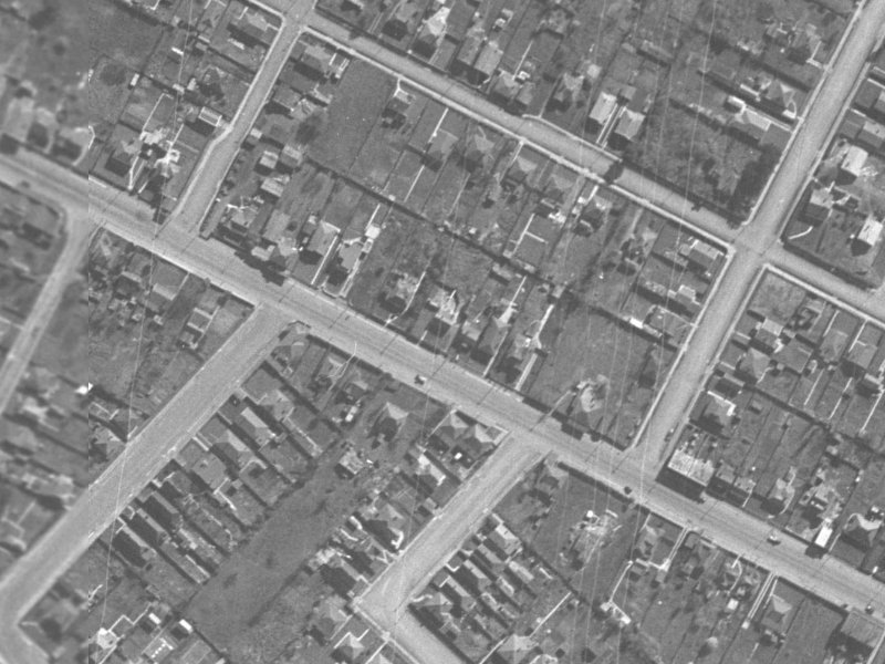 433 Ferry Road from the air, 1940-1944