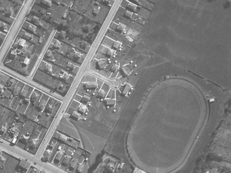 8 Bray Street from the air, 1940-1944