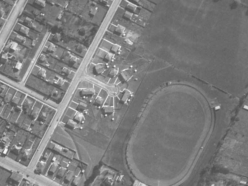 9 Bray Street from the air, 1940-1944