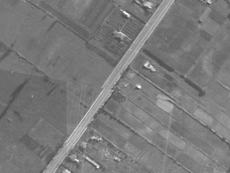68 Hargood Street from the air, 1940-1944