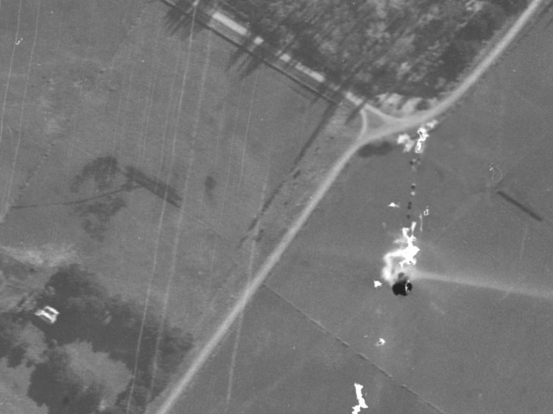 8 Foresthill Place from the air, 1940-1944