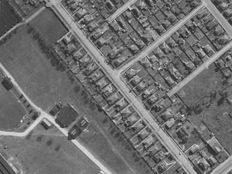 25A Whiteleigh Avenue from the air, 1940-1944