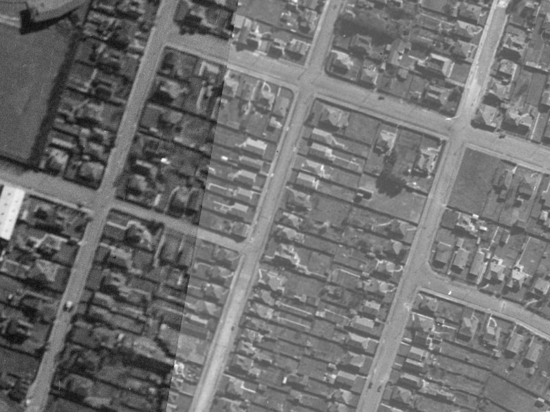 41 Barbour Street from the air, 1940-1944