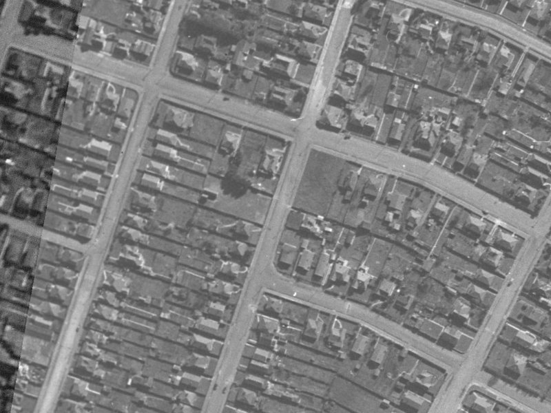 47 Grafton Street from the air, 1940-1944