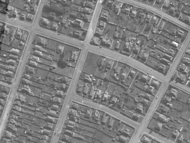 46 Charles Street from the air, 1940-1944