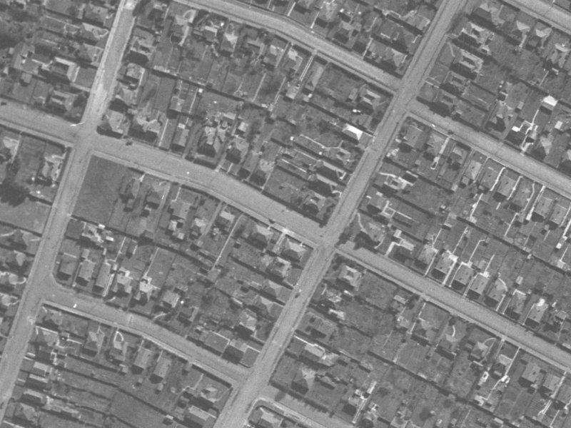 65 Charles Street from the air, 1940-1944