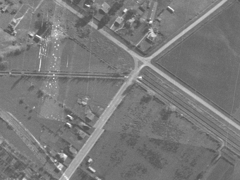 111 Saint Johns Street from the air, 1940-1944