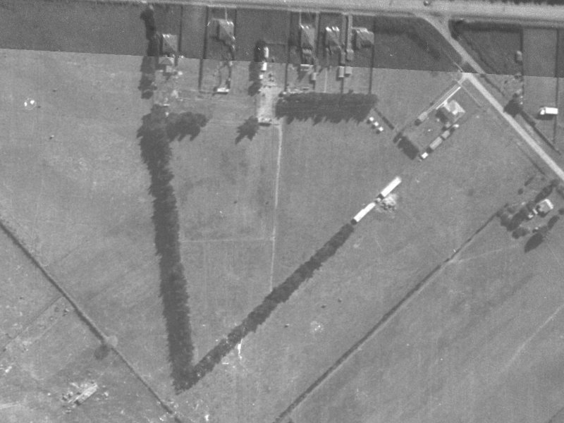 18 Florida Street from the air, 1940-1944