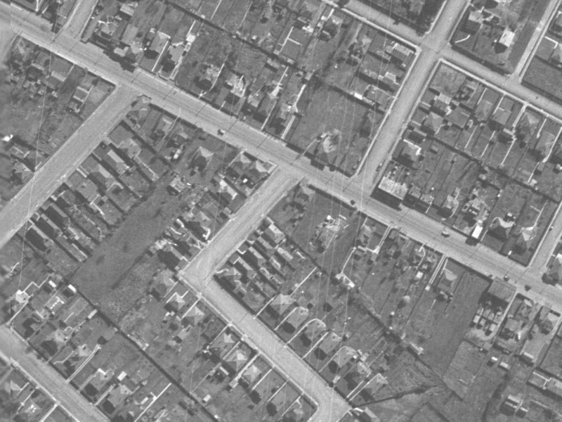 3 Dampier Street from the air, 1940-1944