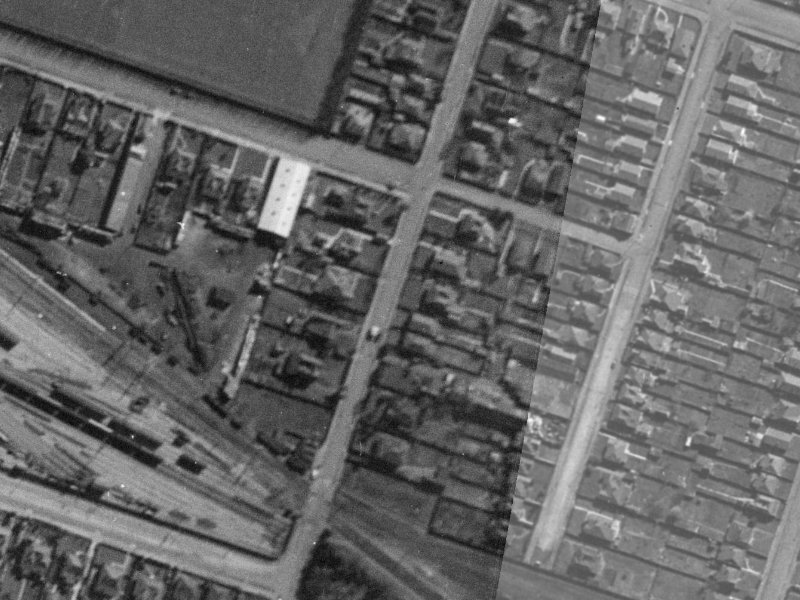 381 Wilsons Road North from the air, 1940-1944