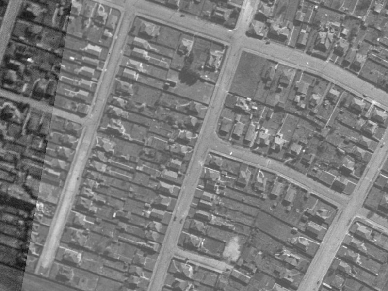 37 Grafton Street from the air, 1940-1944