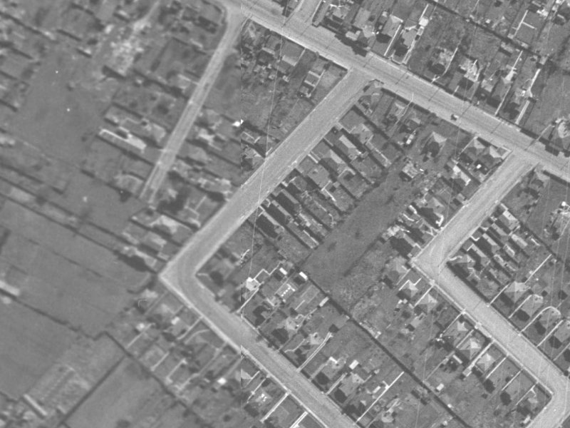15 Manning Place from the air, 1940-1944