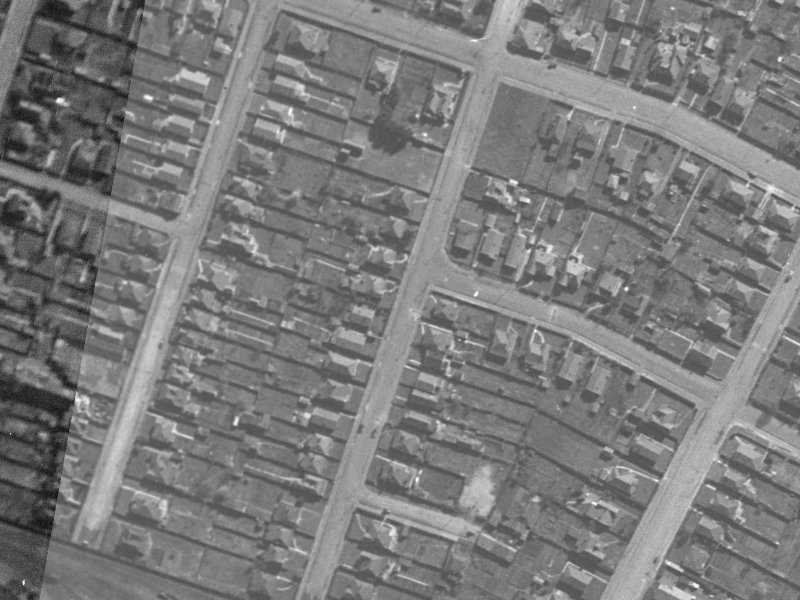 28B Grafton Street from the air, 1940-1944