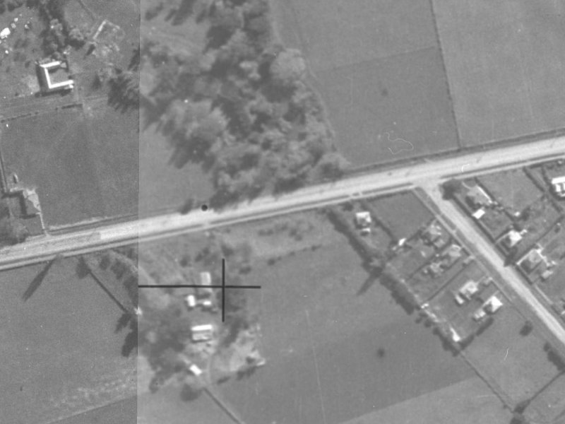 11A Woodcote Avenue from the air, 1940-1944