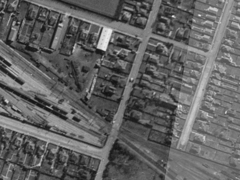 374 Wilsons Road from the air, 1940-1944