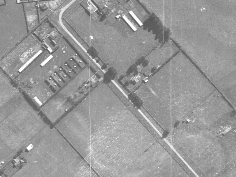 24 Neill Street from the air, 1940-1944