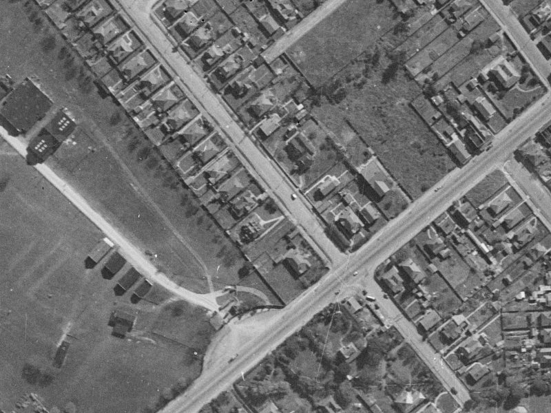 7 Whiteleigh Avenue from the air, 1940-1944