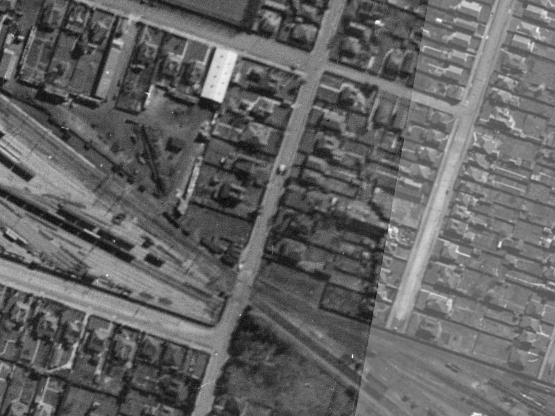 372 Wilsons Road from the air, 1940-1944