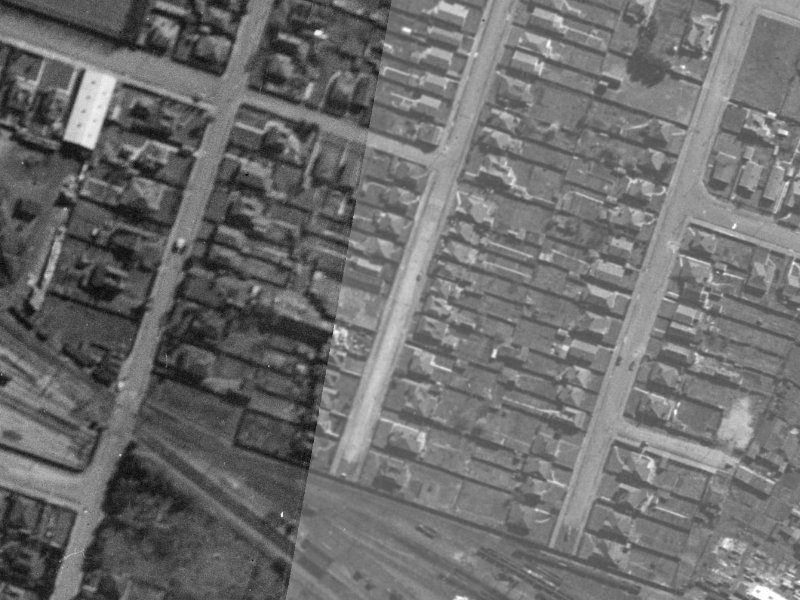 20 Barbour Street from the air, 1940-1944