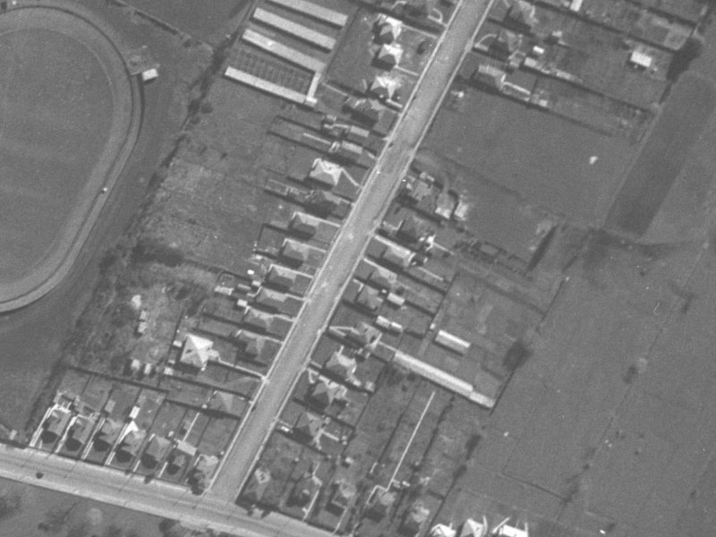 18 Tilford Street from the air, 1940-1944