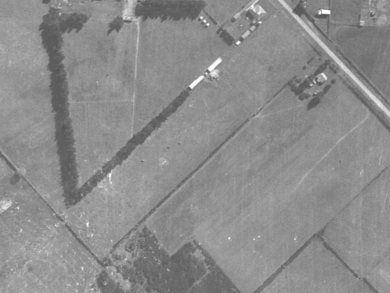 13 Dickson Crescent from the air, 1940-1944