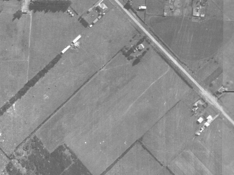 18 Dickson Crescent from the air, 1940-1944