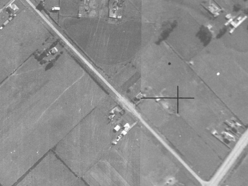 25 Garvins Road from the air, 1940-1944