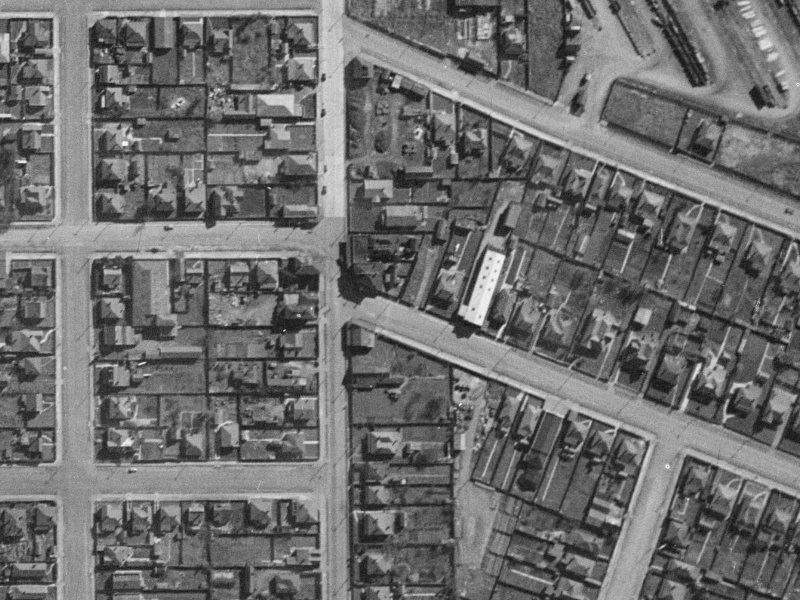 7-11 Shakespeare Road from the air, 1940-1944
