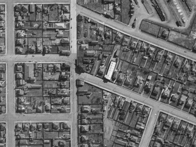 9 Shakespeare Road from the air, 1940-1944