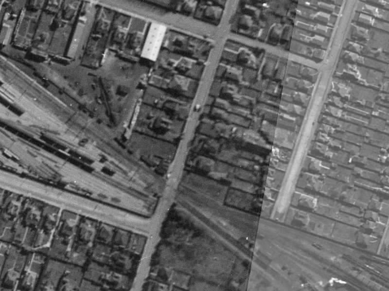 372 Wilsons Road North from the air, 1940-1944