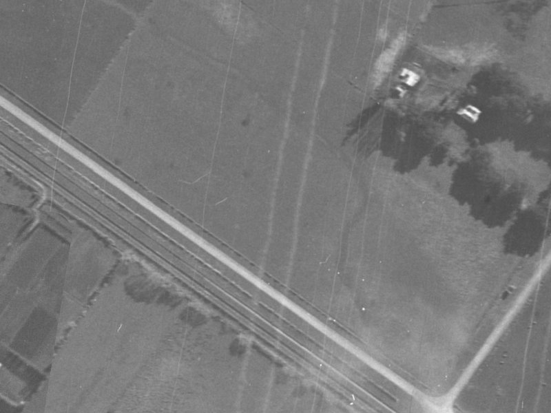 95 Bayswater Crescent from the air, 1940-1944