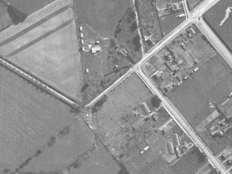 10A Halls Place from the air, 1940-1944