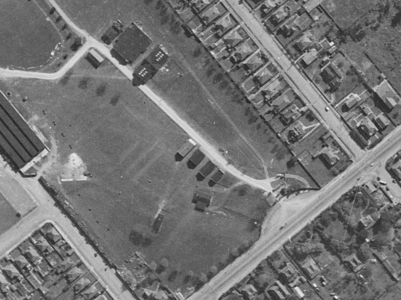 26 Parade Court from the air, 1940-1944