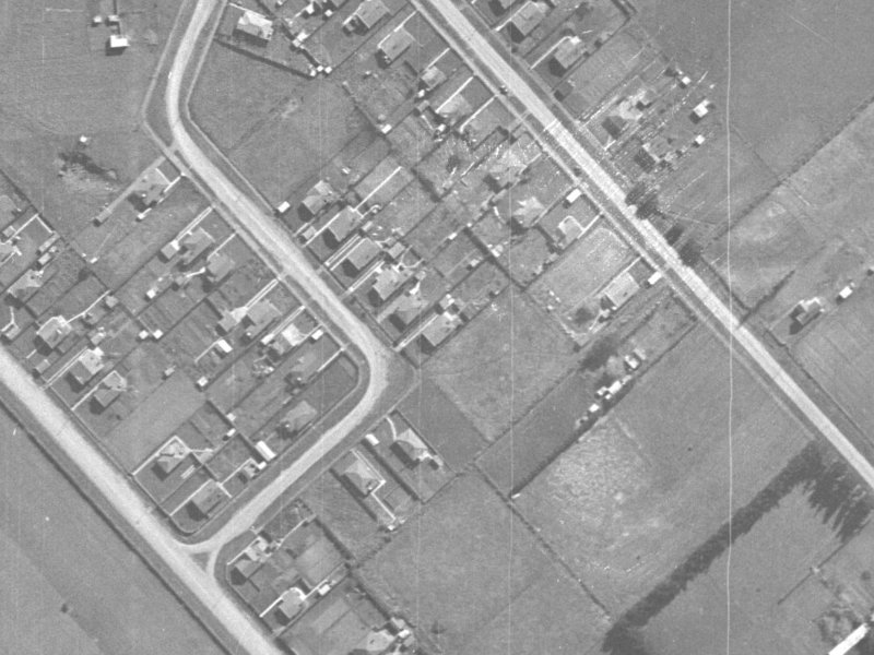 27A Tower Street from the air, 1940-1944