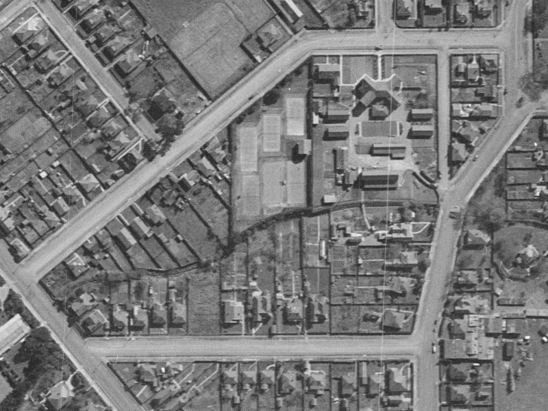 14 Feast Place from the air, 1940-1944