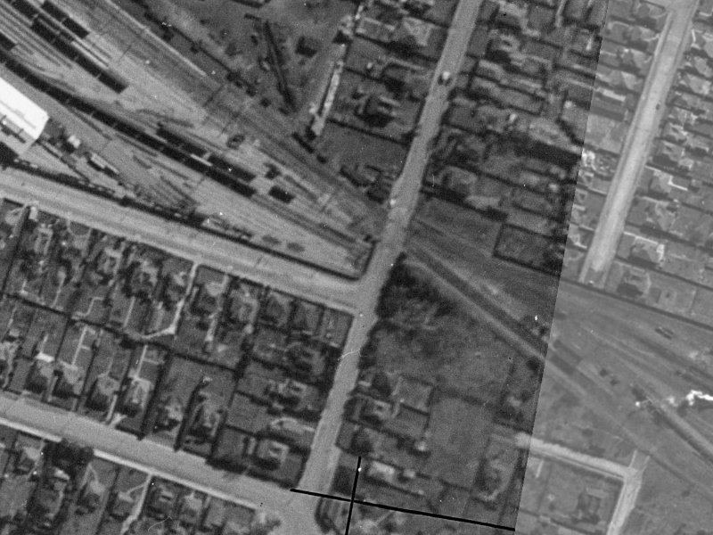 88 Mowbray Street from the air, 1940-1944