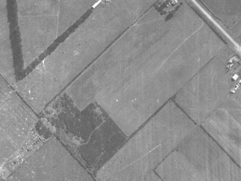 24 Dickson Crescent from the air, 1940-1944
