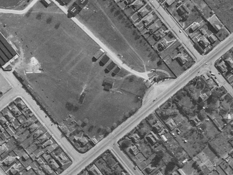 Parade Ct from the air, 1940-1944