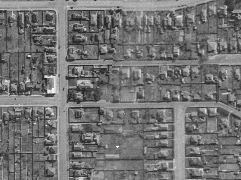15 Ruskin Street from the air, 1940-1944