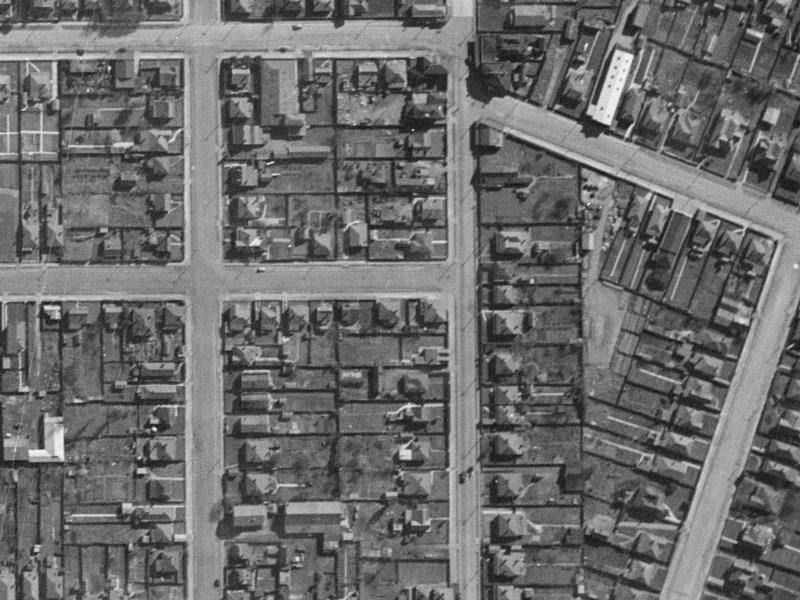 110 Coleridge Street from the air, 1940-1944