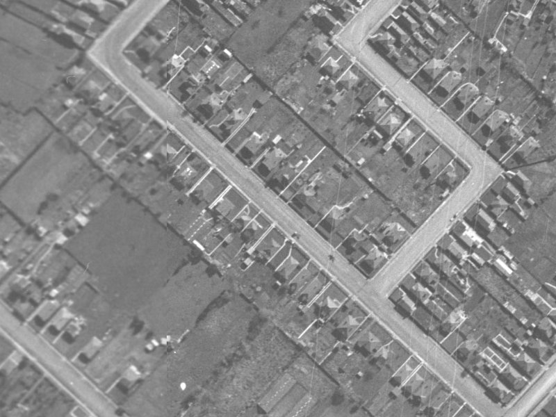 25a Wildberry Street from the air, 1940-1944